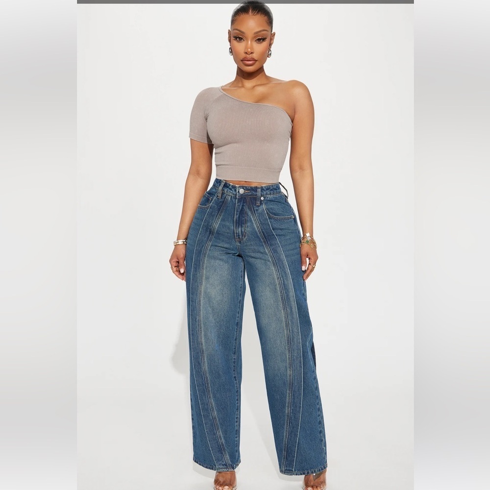 BNWT Wavy Baby Jeans - US 6 - Picture 2 of 4